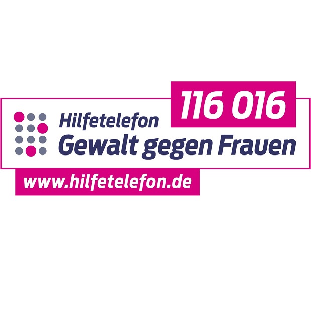 Hilfetelefon Gewalt gegen Frauen: 116 016