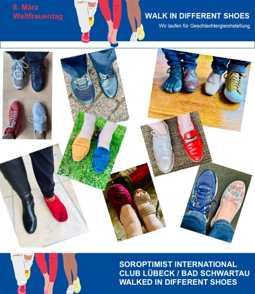 Weltfrauentag 2023 - We walked in different Shoes